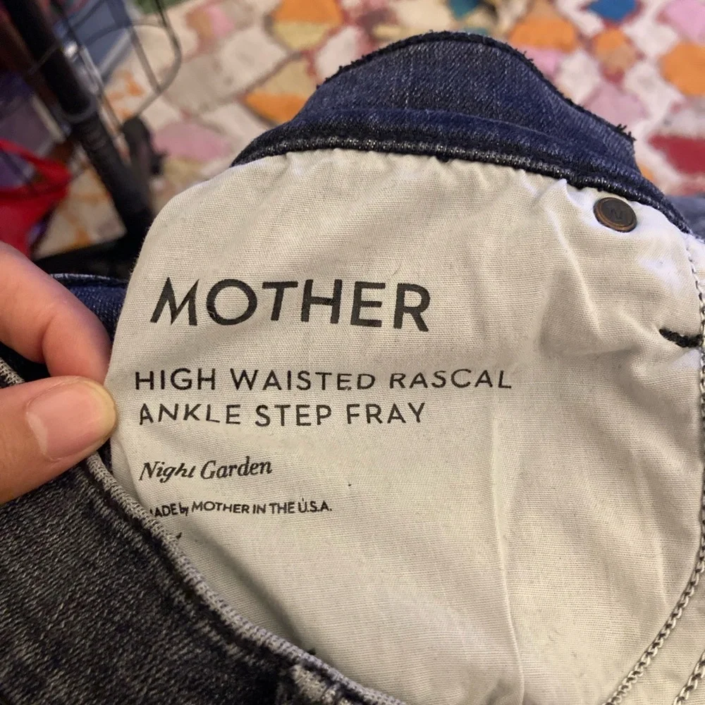 MOTHER Women's High Waisted Ankle Fray - Picture 4 of 6